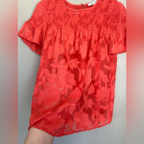 Orange blouse - Picture 2 of 3